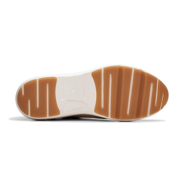 Clarks Tivoli Zip - dames sneaker - Beige - maat 36 (EU) 3.5 (UK)