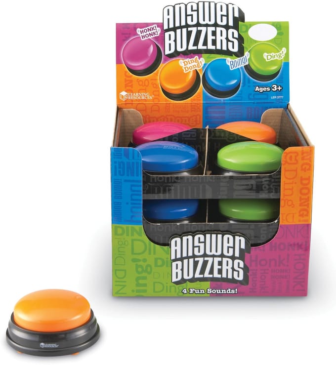 Learning Resources Antwoordknop Buzzers Voordeelset (Set van 12)
