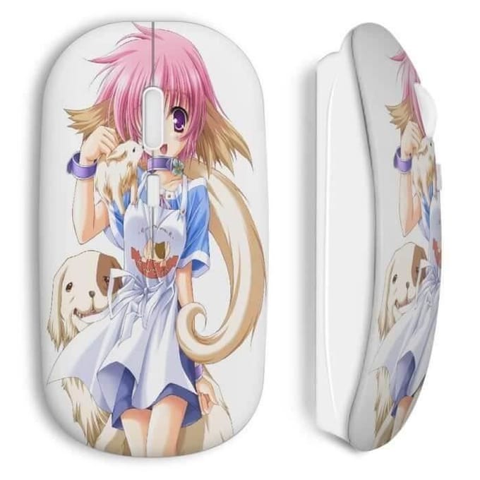 Souris sans fil kawaii girl
