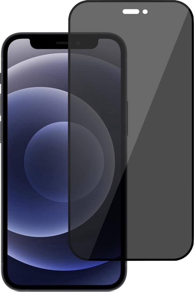 Privacy Screenprotector geschikt voor iPhone 12 / 12 Pro - FullGuard Screen Protector