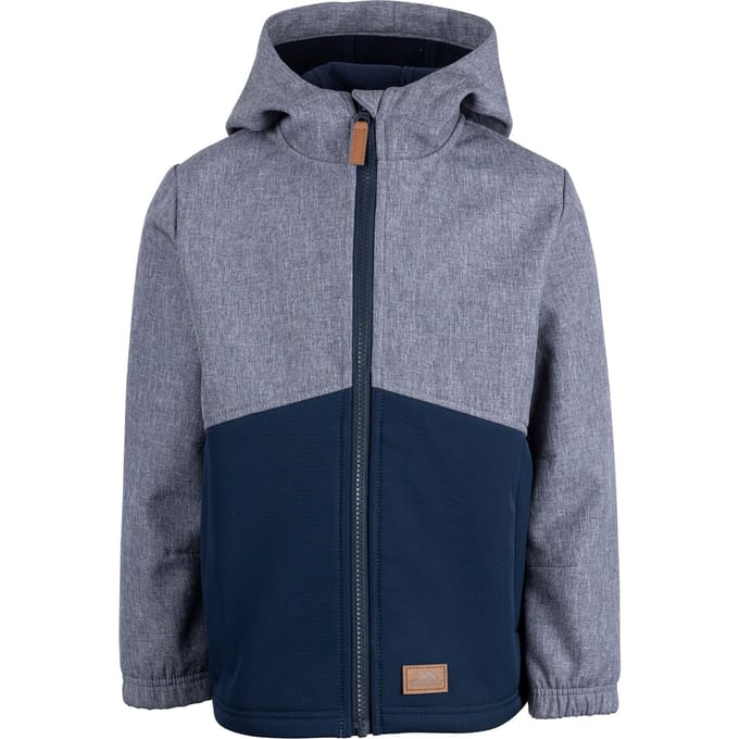 Trespass Kinder/Kids Cheerfully Soft Shell Jas (Marine)