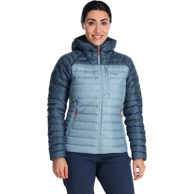 Donsjack voor dames Rab Microlight Alpine