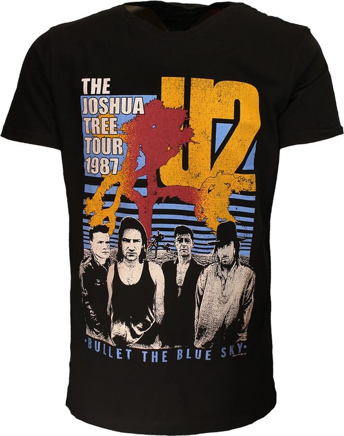U2 Bullet The Blue Sky T-Shirt - Officiële Merchandise - S