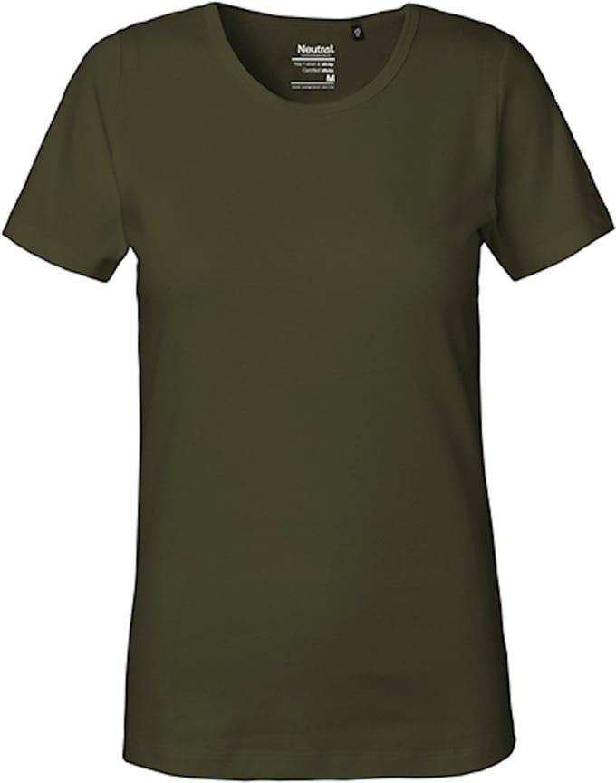 Neutral Ladies´ Interlock T-Shirt NE81029 - MILITARY - S