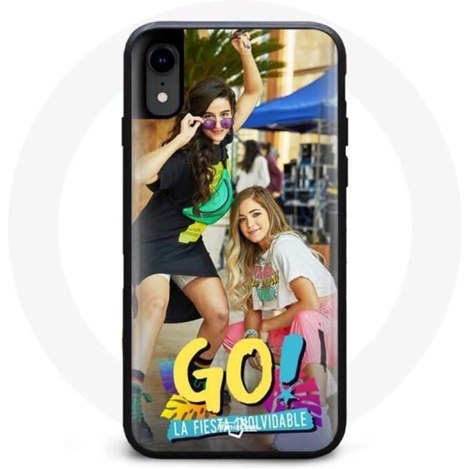 Telefoonhoesje - Mía Cáceres - Iphone X - Zwart - Flexibel - Inspirerend ontwerp