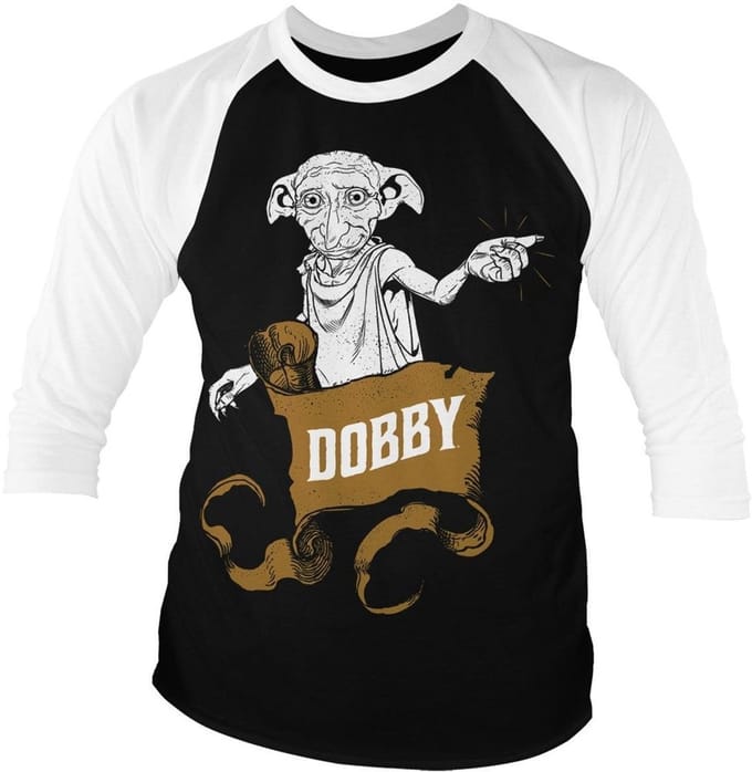 Harry Potter Dobby- Base-ball T-shirt met 3/4-mouwen WB-20-HP004-H77-5