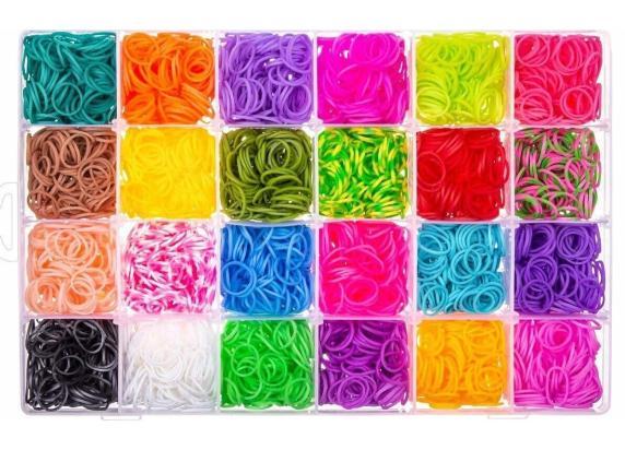 Loom Bands Set met 5.000 bandjes Knutselen