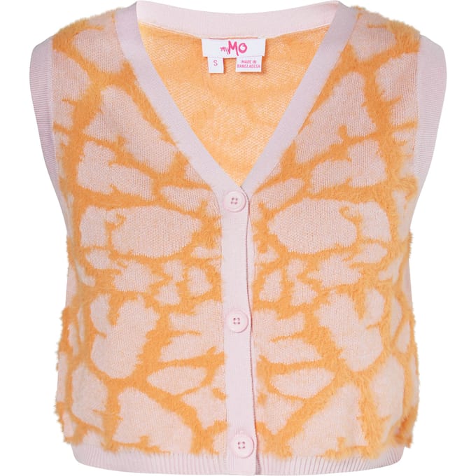 Mymo Slipover Dames oranje roze