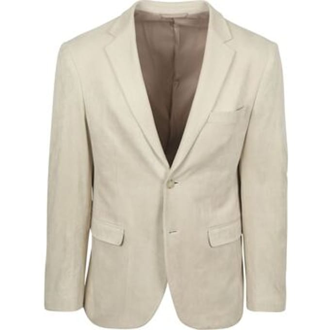 Suitable Blazer Pasetta Ecru - Maat 46 - Heren blazer