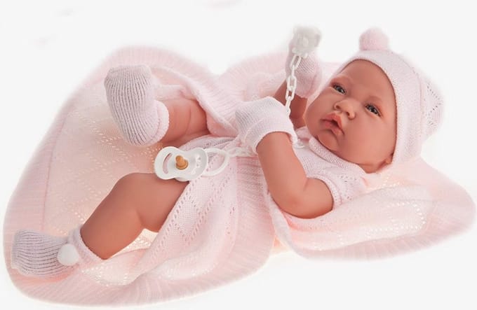 Antonio Juan full body babypop meisje 42 cm