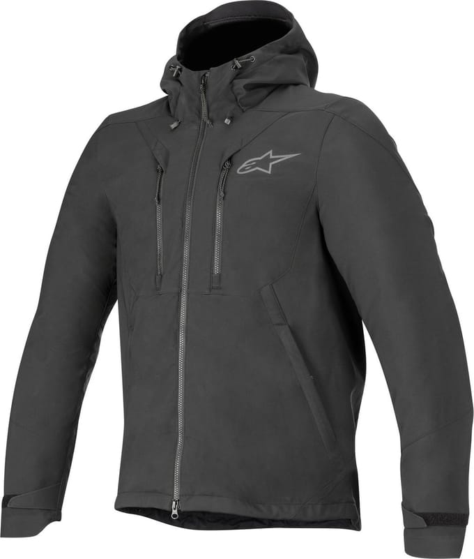 Alpinestars Domino Tech Hoodie Zwart - Jas