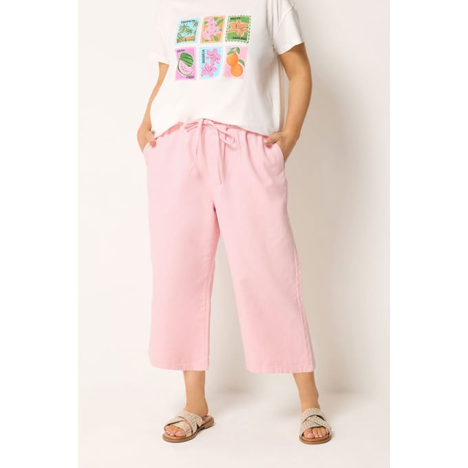 Yours Roze Cropped Jeans Size 42