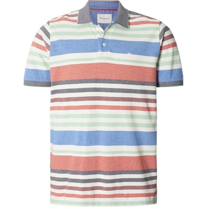 Babista herren Poloshirt - 56/58 - rood - Plus Size