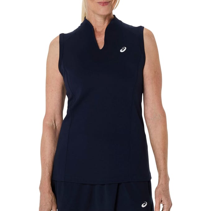 ASICS Court Tanktop Dames-donkerblauw