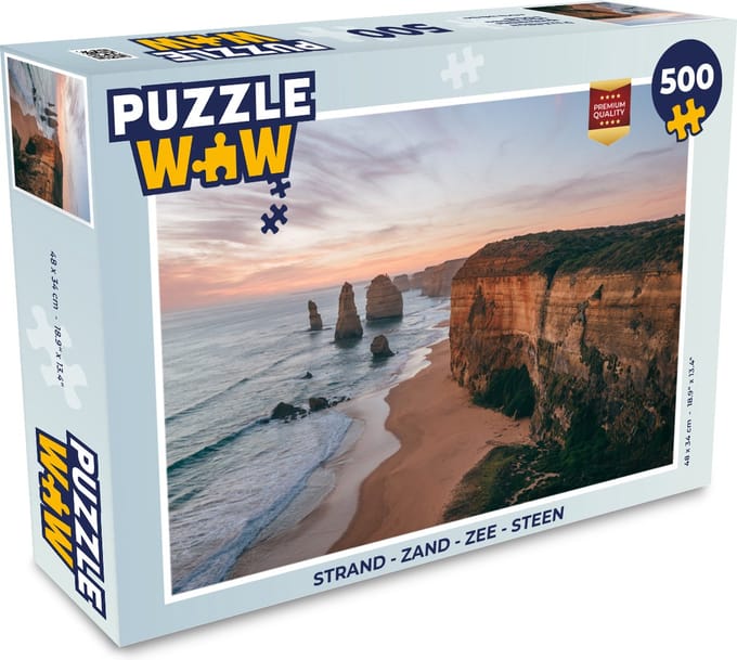 Puzzel Strand - Zand - Zee - Steen - Legpuzzel - Puzzel 500 stukjes