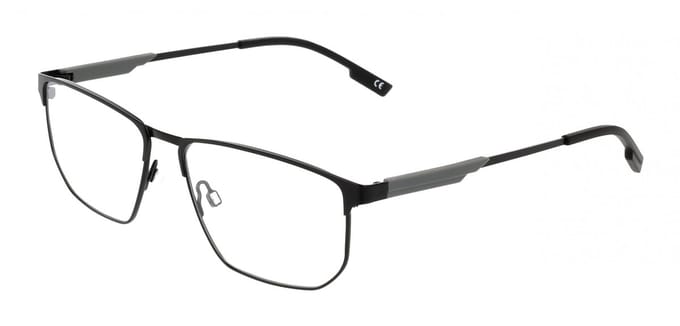 Flexon FLEXON E1163 Satin black 57/16/150 MAN Brilmonturen