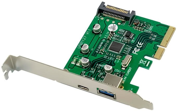 Microconnect MC-PCIE-ASM1142-CA interfacekaart/-adapter USB 3.1 Intern