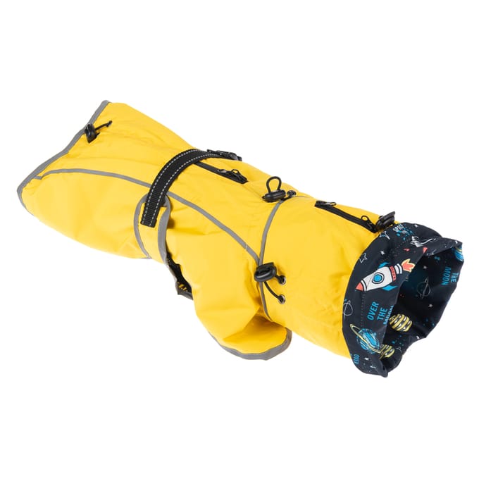 TIAKI Hondenregenjas Buzz ca. 30cm ruglengte