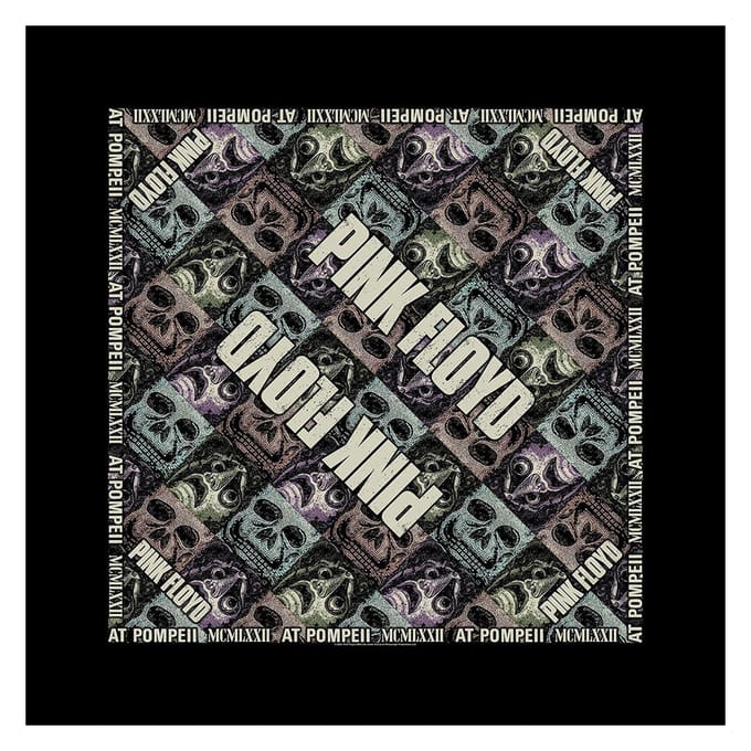 Pink Floyd Mozaïek Bandana One Size black