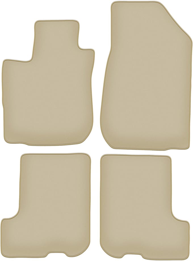 PREMIUM beige vloermatten voor: Dacia Sandero Stepway II FL hatchback 2018-2021