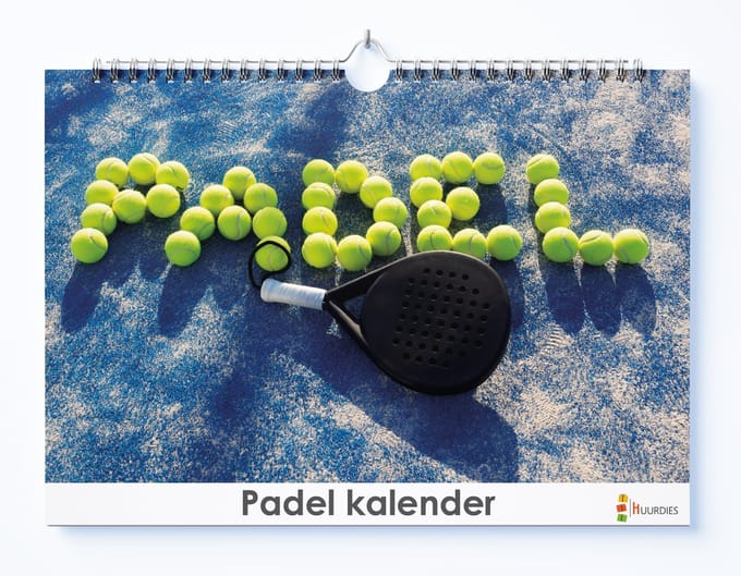 Padel kalender - verjaardagskalender
