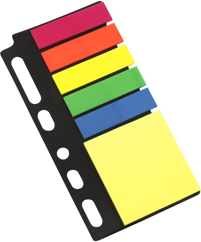 Info notes Sticky Notes - index tabs - assorti kleuren - diverse formaten - IN-8743-09