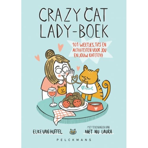 Crazy Cat Lady-Boek - Pelkmans - Elke Van Huffel