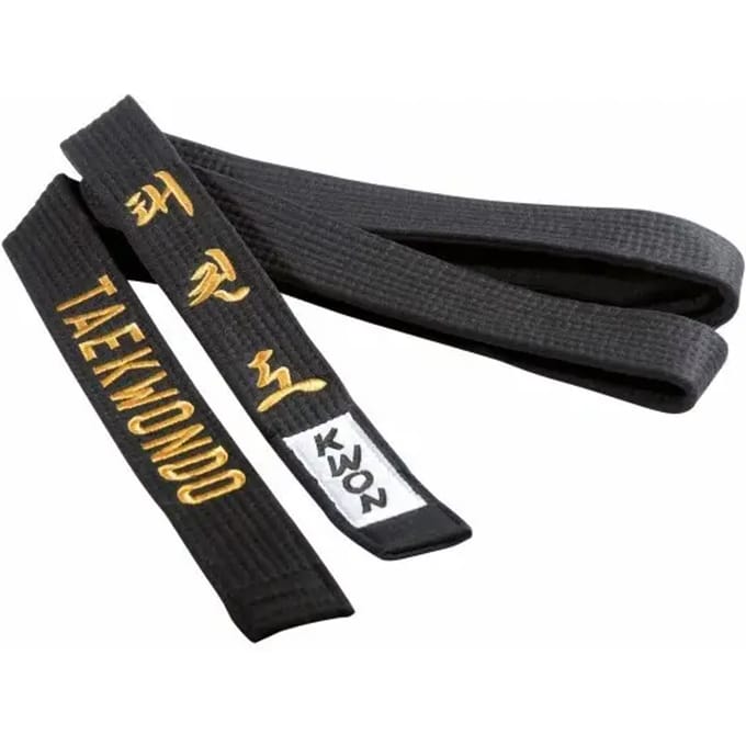 Tae riemkwondo avec broderie Kwon 4 cm