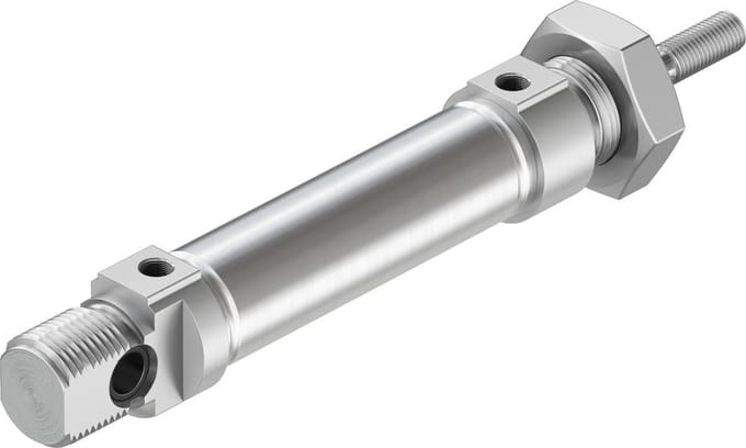 Festo Cilinder 16mm Boring 25mm Slag ISO 6432 Dubbelwerkend - 19199 - P2CSC