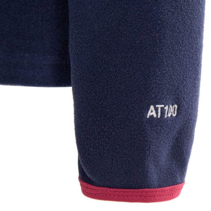 Trespass Kinderen/meisjes Sybil Micro Fleece (Denim Blauw)