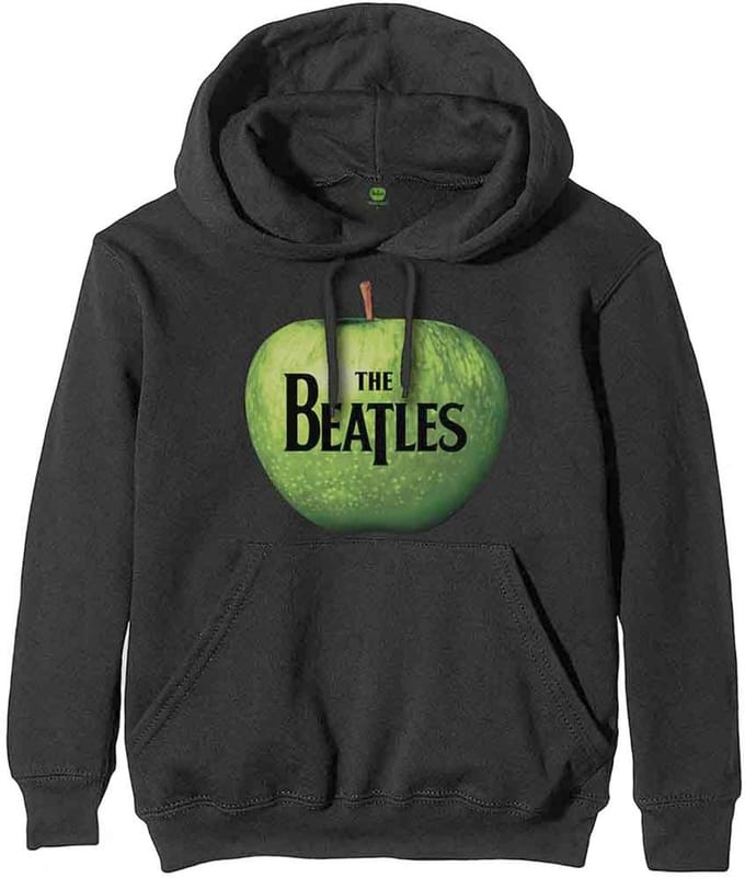 The Beatles - Apple Logo Hoodie/trui - S - Zwart