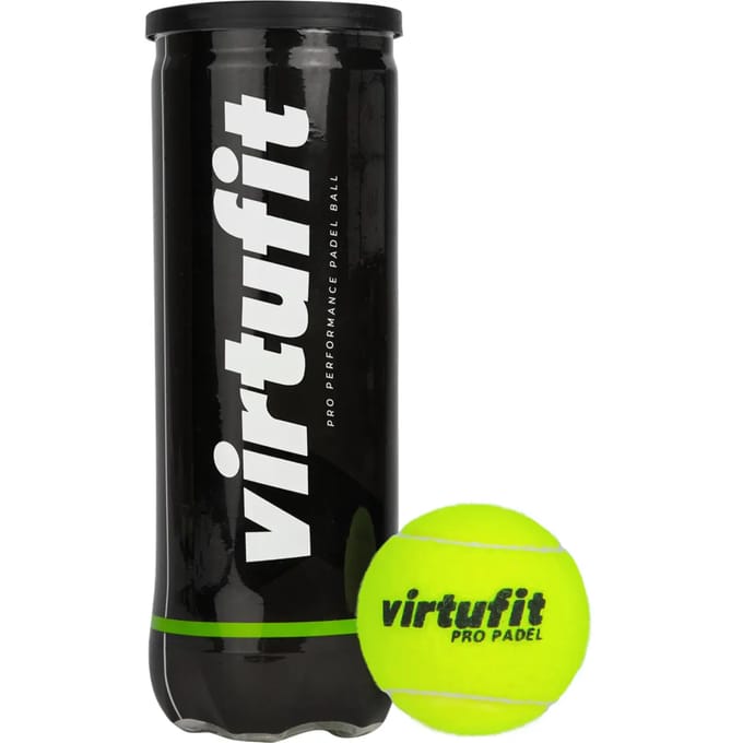 VirtuFit Pro Padel Ballen - Set van 3 - Duurzaam - Wedstrijdkwaliteit