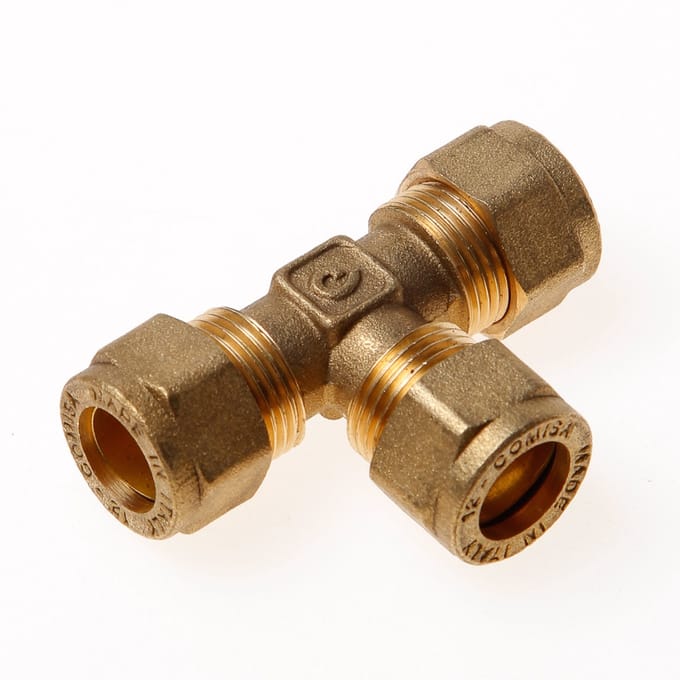 Installatiebranche T-koppeling 3x knel 12mm