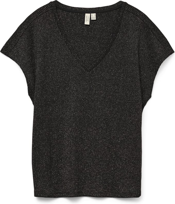 VERO MODA - VMFAJA S/S V-NECK TOP JRS BTQ - Dames - T-shirts