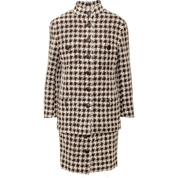 Valentino Boutique geruite set - jaren '90