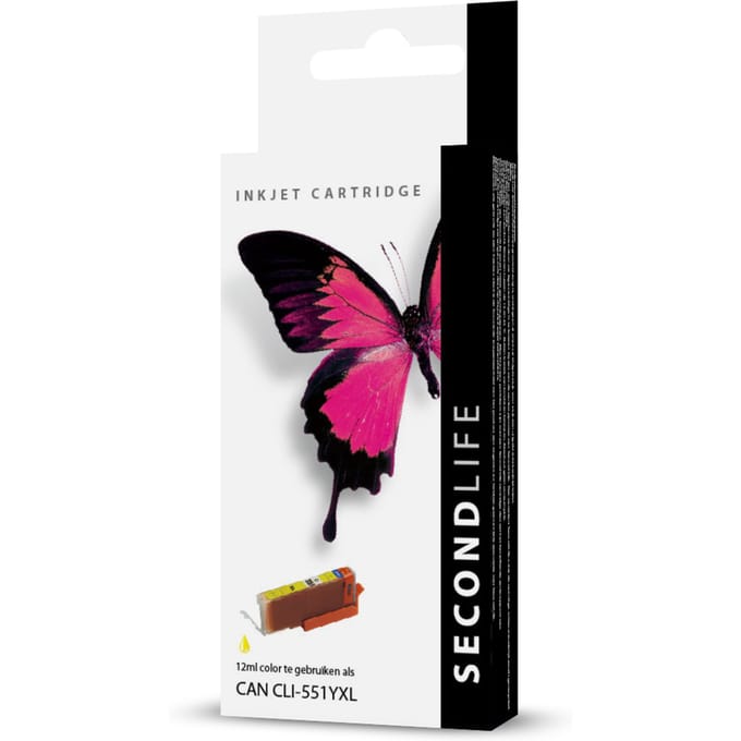 SecondLife - Canon CLI 551 Yellow XL