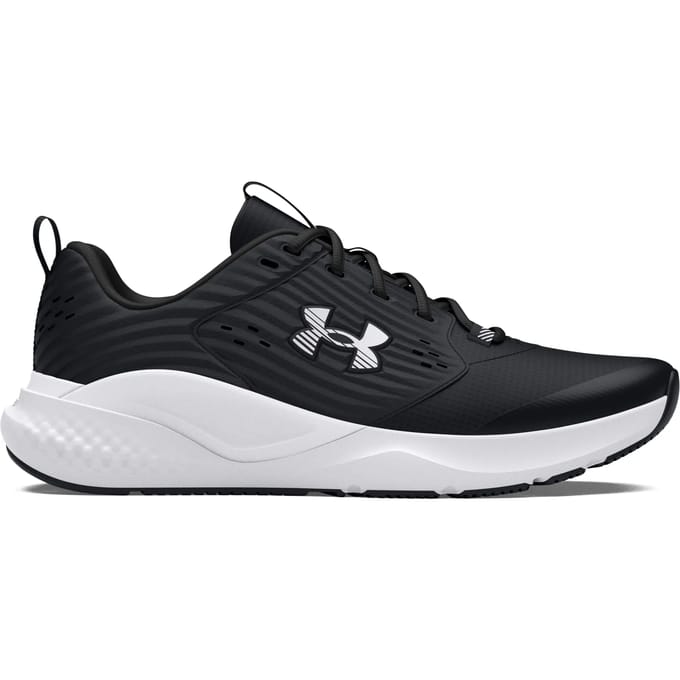 Under Armour UA Charged Commit TR 4 Heren Sportschoenen - Zwart - Antraciet - Wit