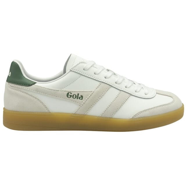 Gola Viper leather white/white/evergreen cmb7