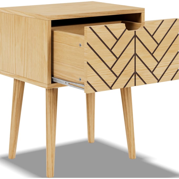 Houten nachtkastje Ali