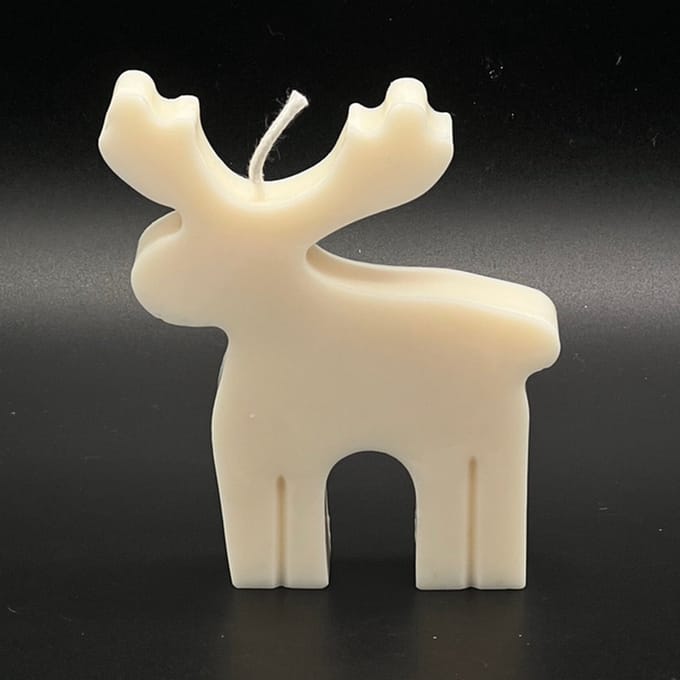 Kerstcollectie - kerstkaars - eland groot