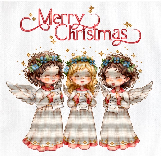 Borduurpakket Luca-S - Angelic Song - Engelenzang - B1437