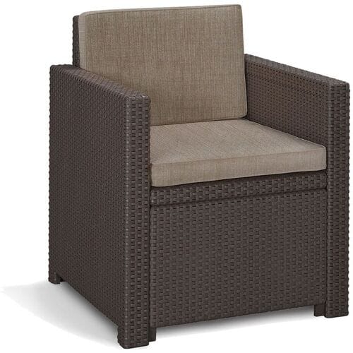 KETER Loungestoel Monaco (Bruin)