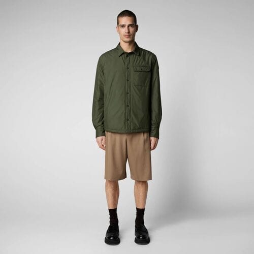 Onderhemd Save The Duck D30590M MIRO22 - STELLAN-50078 SNAKE GREEN
