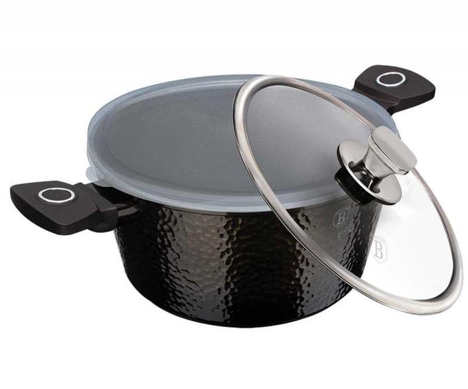Berlinger Haus Braadpan 28cm Primal Gloss - 6,1L, Zwart