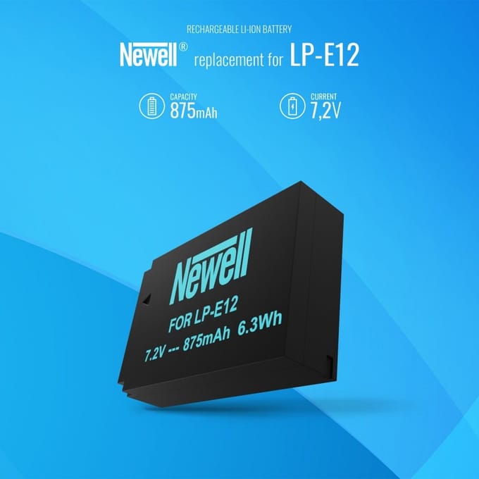 Newell Accu Canon LP-E12