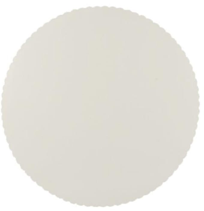 STARPAK taartonderlegger rond 280mm wit, 6 stuks