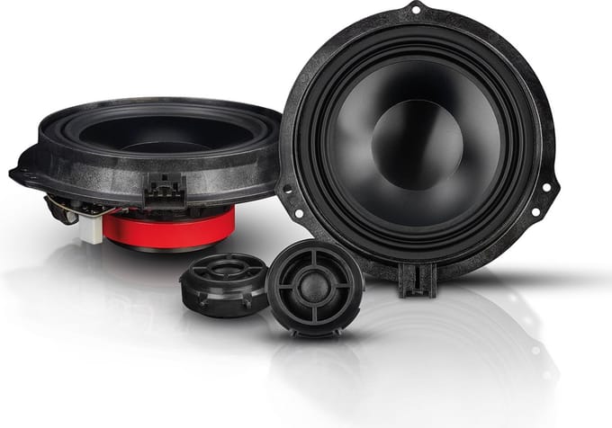 Emphaser EM-FDF1 - Autospeakers - Pasklare speakers Ford Transit - Transit Custom - Tourneo Custom - 2 weg composet - Audio Upgrade