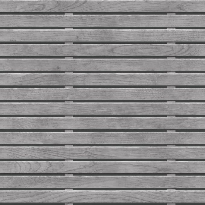 Dutch Wallcoverings - Artifice- planken zwart - M806-09