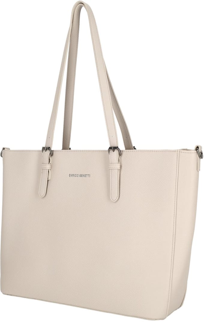 Enrico Benetti Nina Shopper - Laptoptas 15" - Taupe