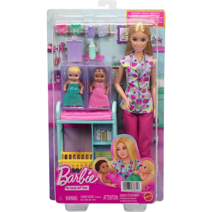 Barbie Baby Dokter Pop Speelpoppen